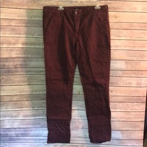 Maroon AEO Pants